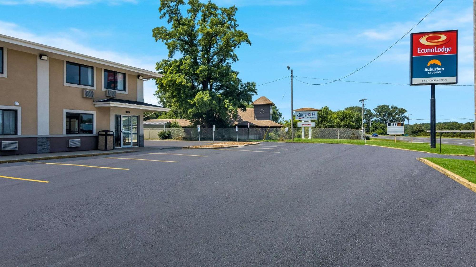 Econo Lodge Portage Exteriör bild